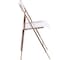 Isl Furnishings Kasper Flex Luxury Modern Folding Chairs Acrylic Lucite New Gold CH43DC-1PK-AR01-PC11 - alternate 2